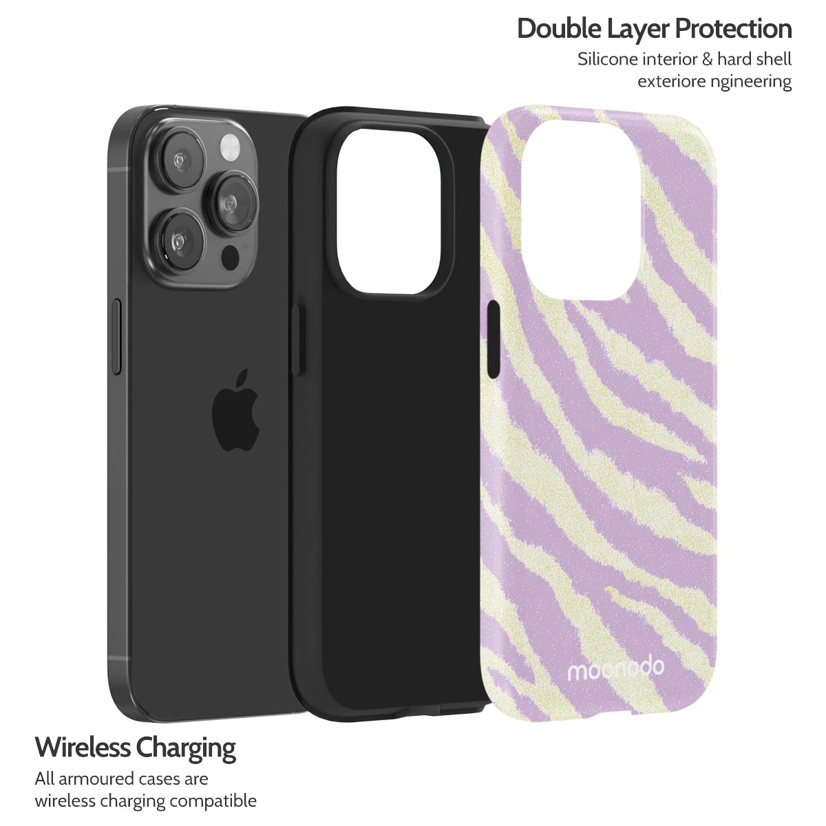 Lavender Pulse - iPhone 14 Pro Case