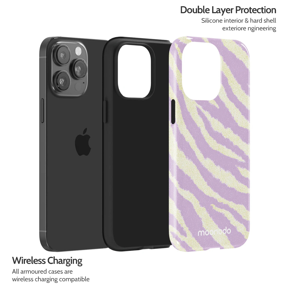 Lavender Pulse - iPhone 14 Pro Max Case
