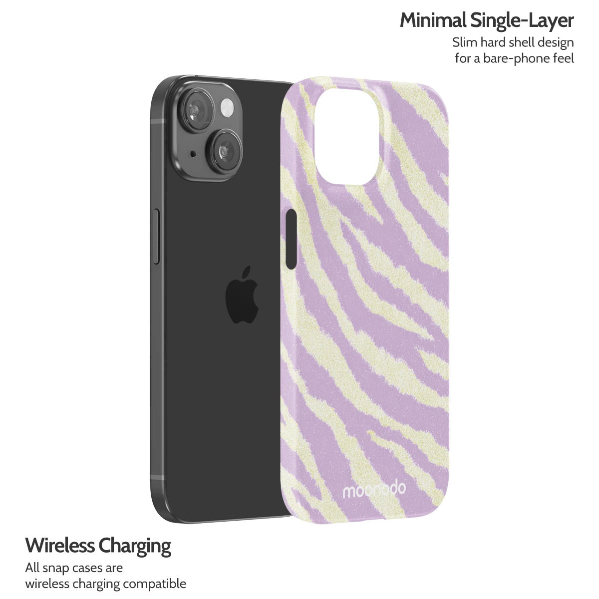 Lavender Pulse - iPhone 15 Case