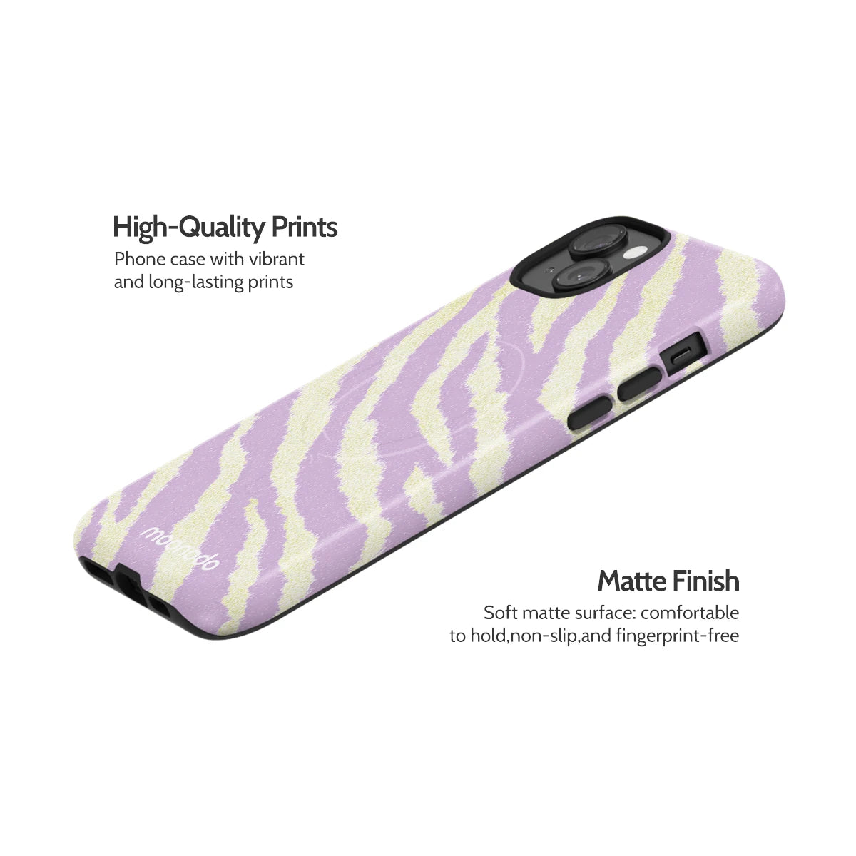 Lavender Pulse - iPhone 15 Plus Case