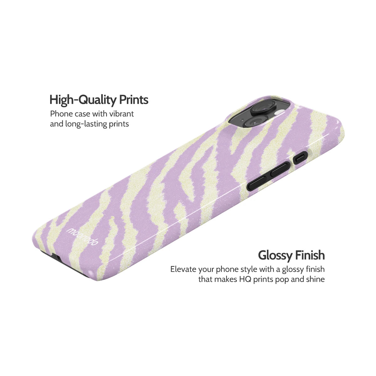Lavender Pulse - iPhone 15 Plus Case