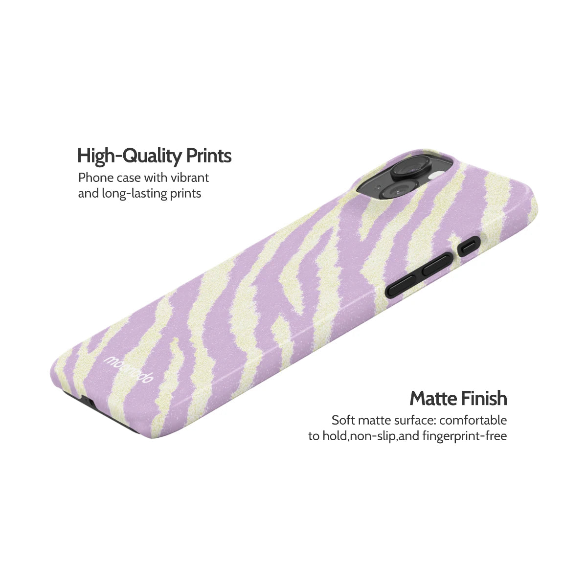 Lavender Pulse - iPhone 15 Plus Case