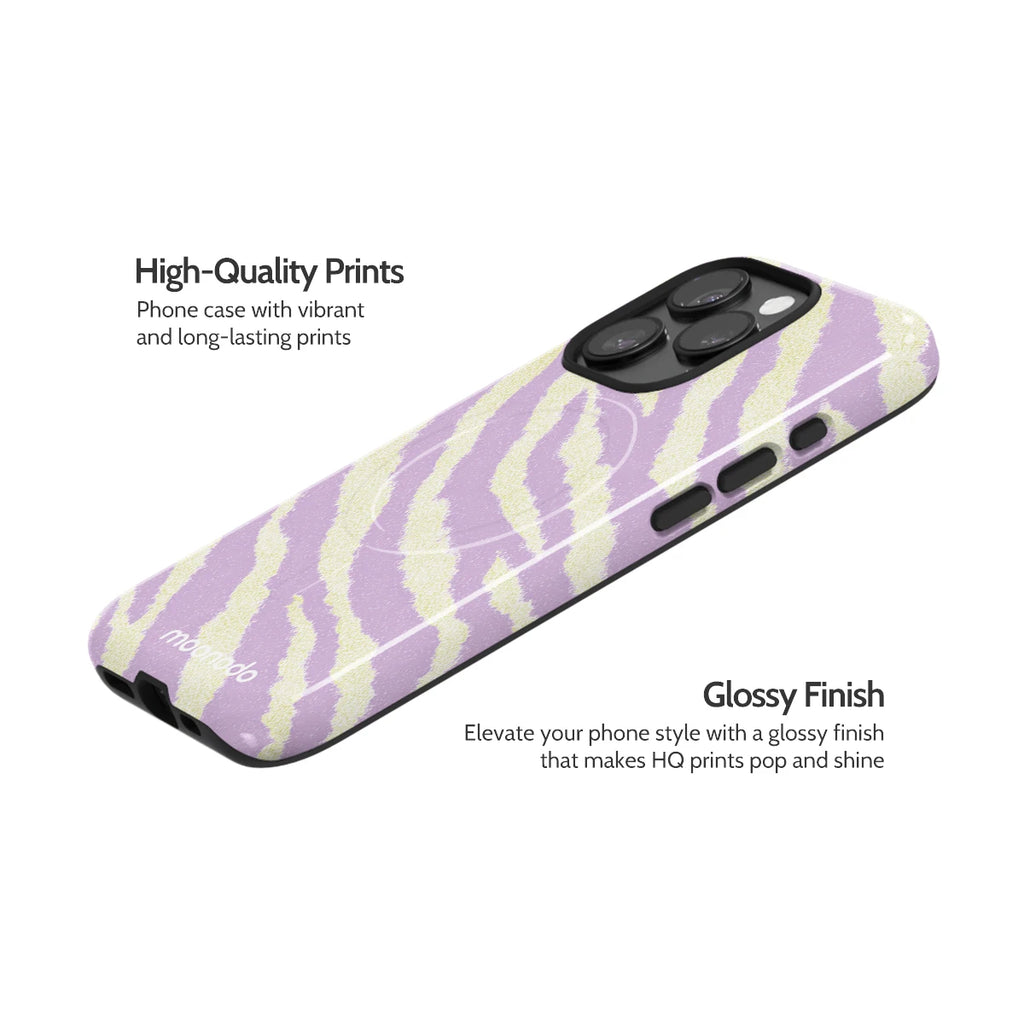 Lavender Pulse - iPhone 15 Pro Case