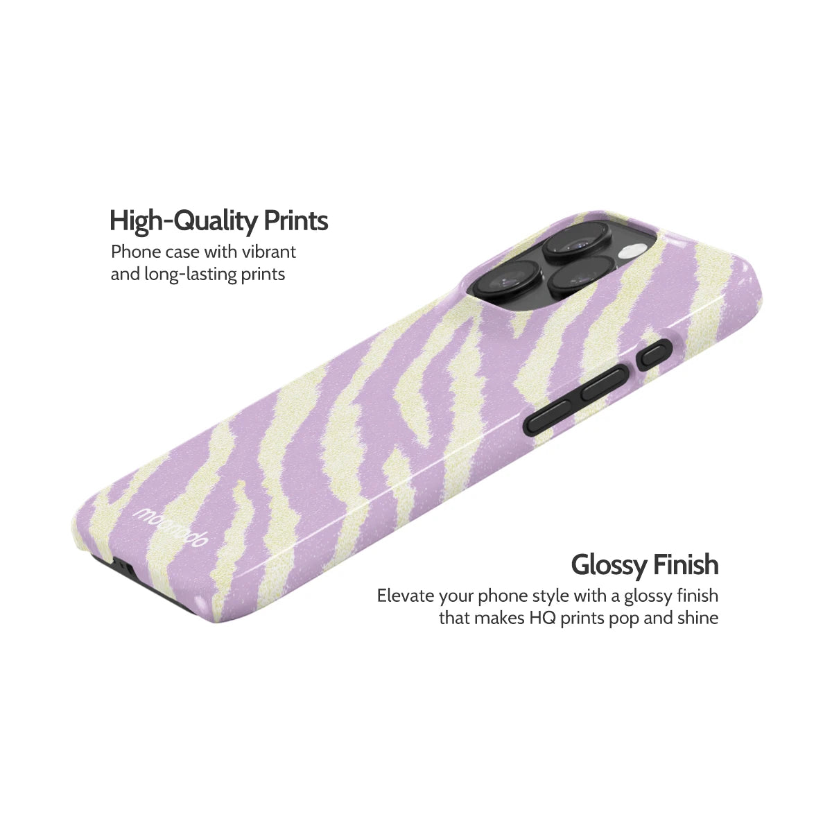 Lavender Pulse - iPhone 15 Pro Case