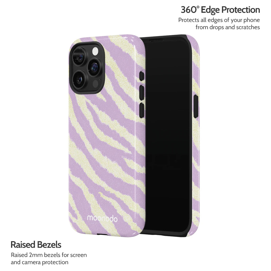 Lavender Pulse - iPhone 15 Pro Max Case