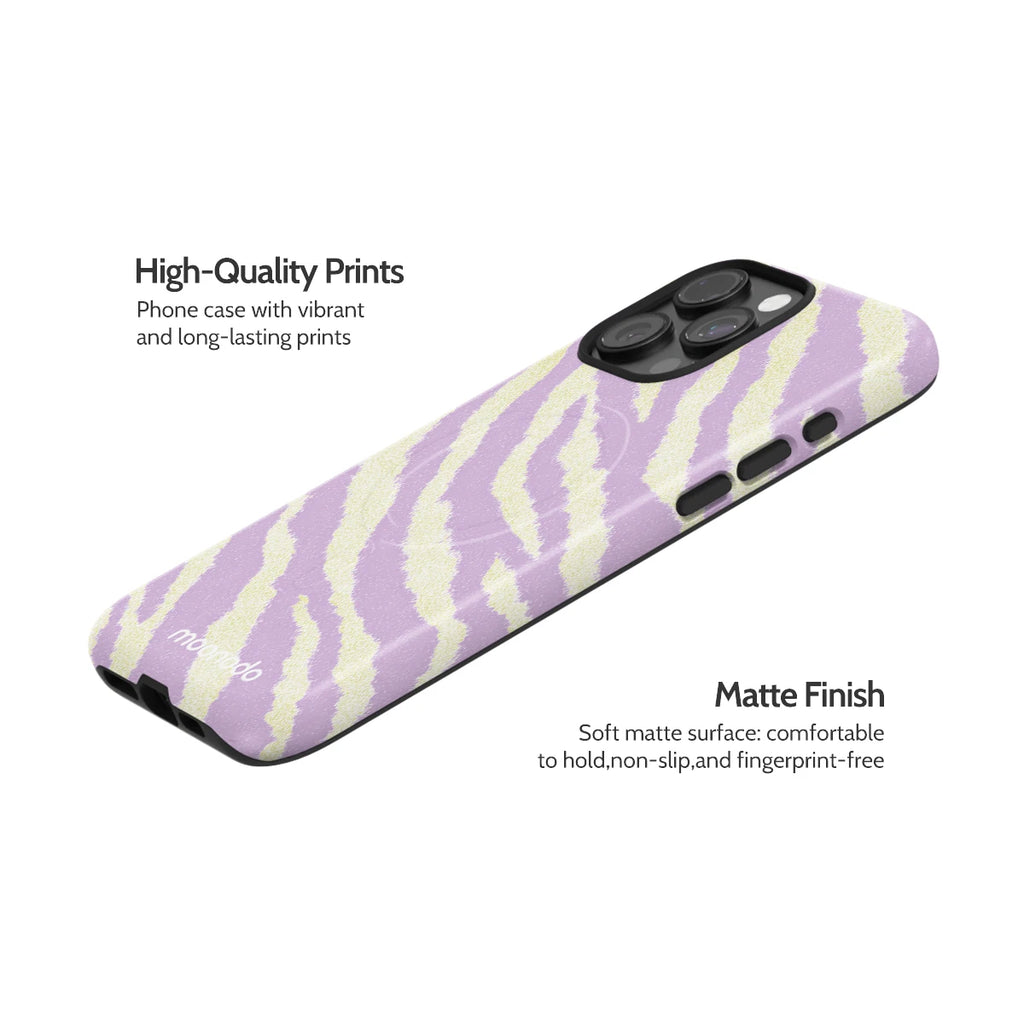 Lavender Pulse - iPhone 15 Pro Max Case