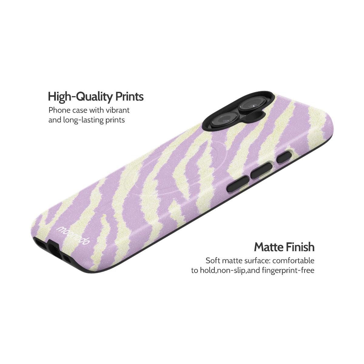 Lavender Pulse - iPhone 16 Case