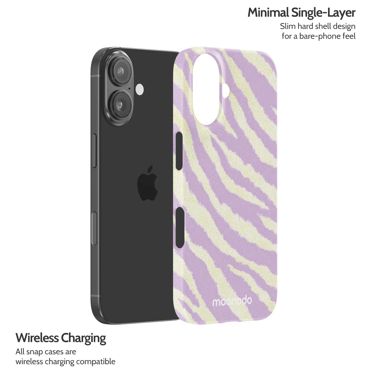 Lavender Pulse - iPhone 16 Case