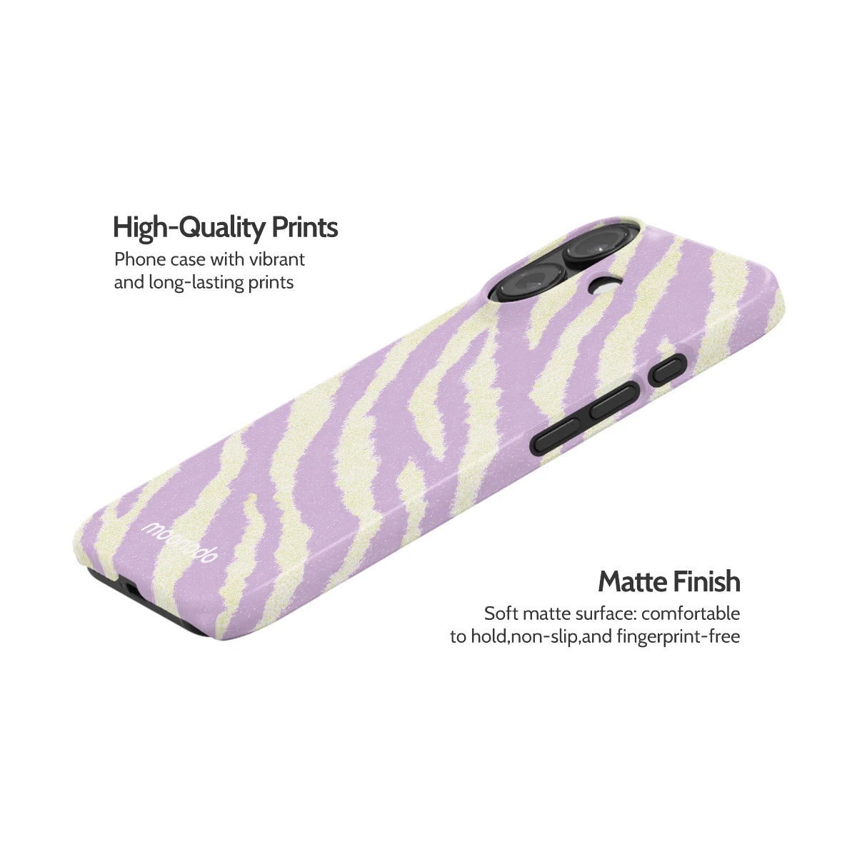 Lavender Pulse - iPhone 16 Case