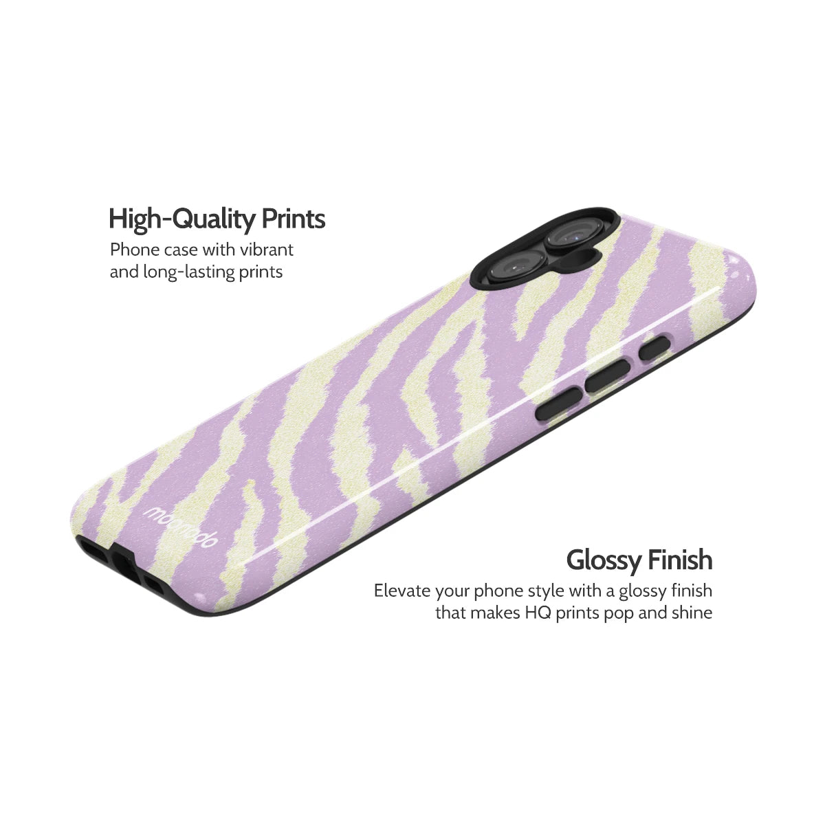 Lavender Pulse - iPhone 16 Plus Case