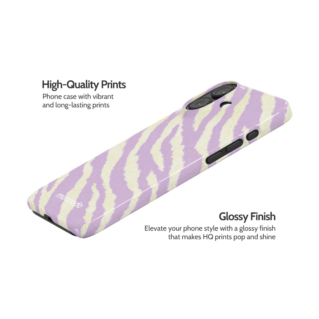 Lavender Pulse - iPhone 16 Plus Case