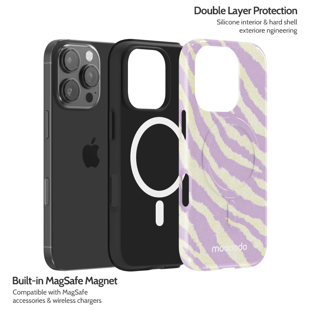 Lavender Pulse - iPhone 16 Pro Case