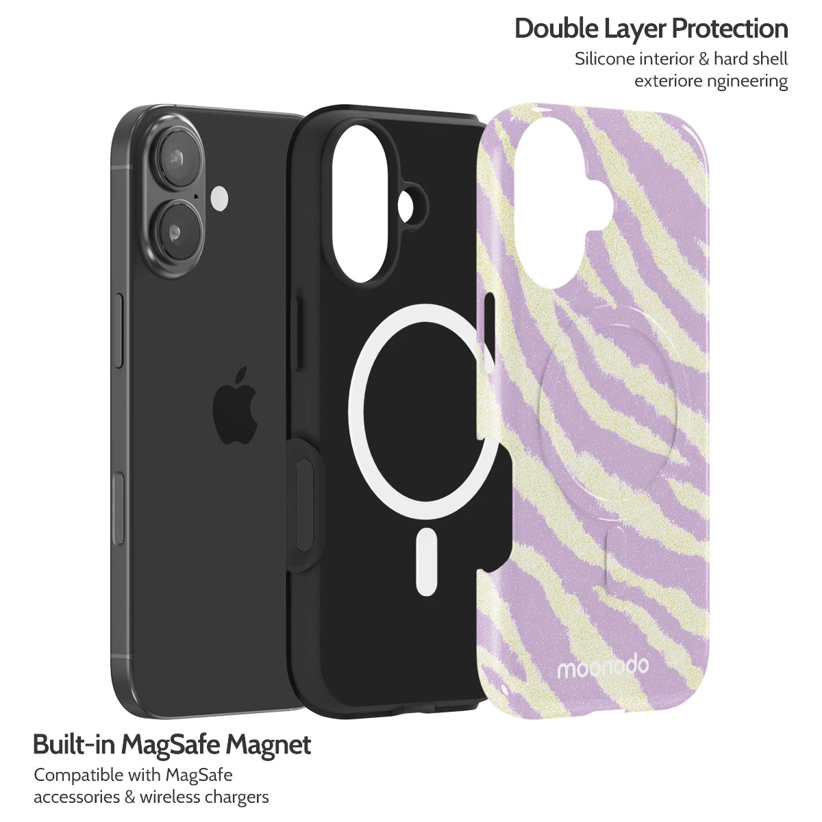 Lavender Pulse - iPhone 17 Case