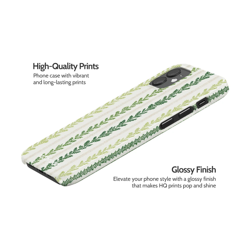 Botanical Row - iPhone 12 Mini Case