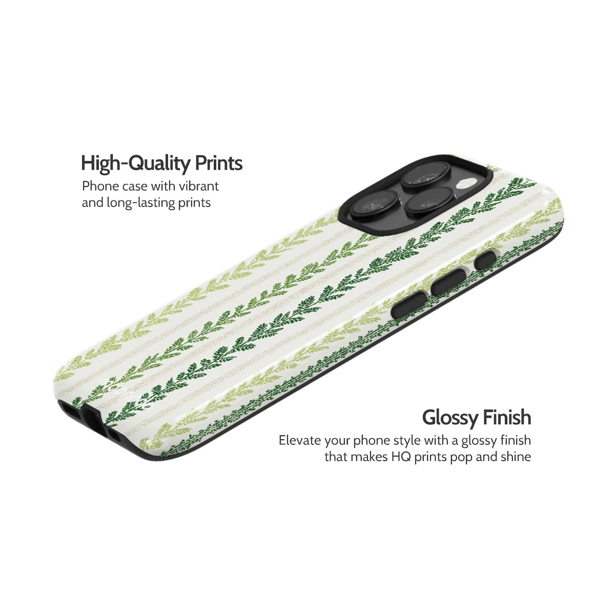 Botanical Row - iPhone 15 Pro Case