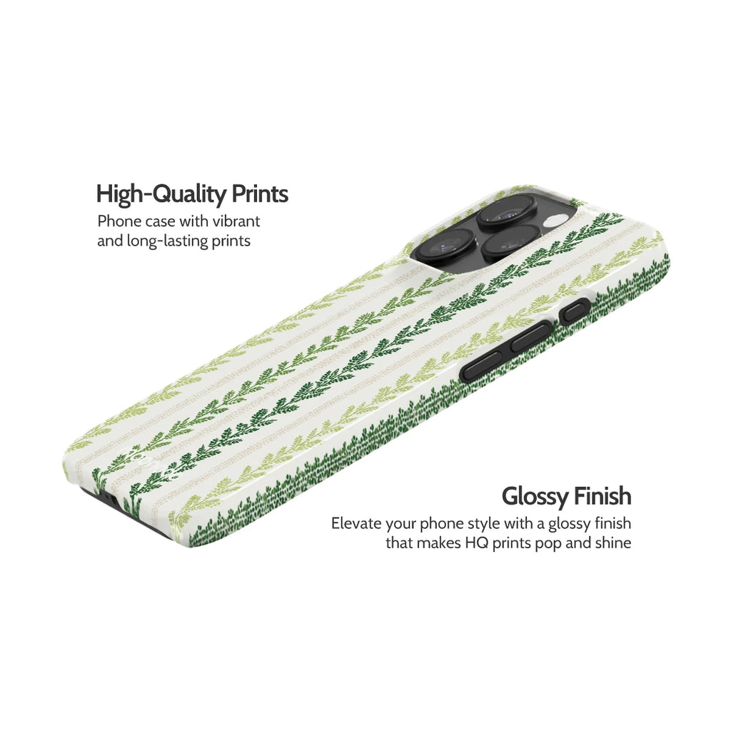 Botanical Row - iPhone 15 Pro Case