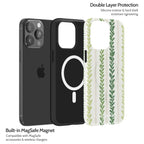 Botanical Row - iPhone 15 Pro Max Case