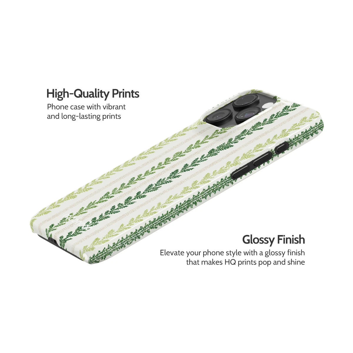 Botanical Row - iPhone 15 Pro Max Case