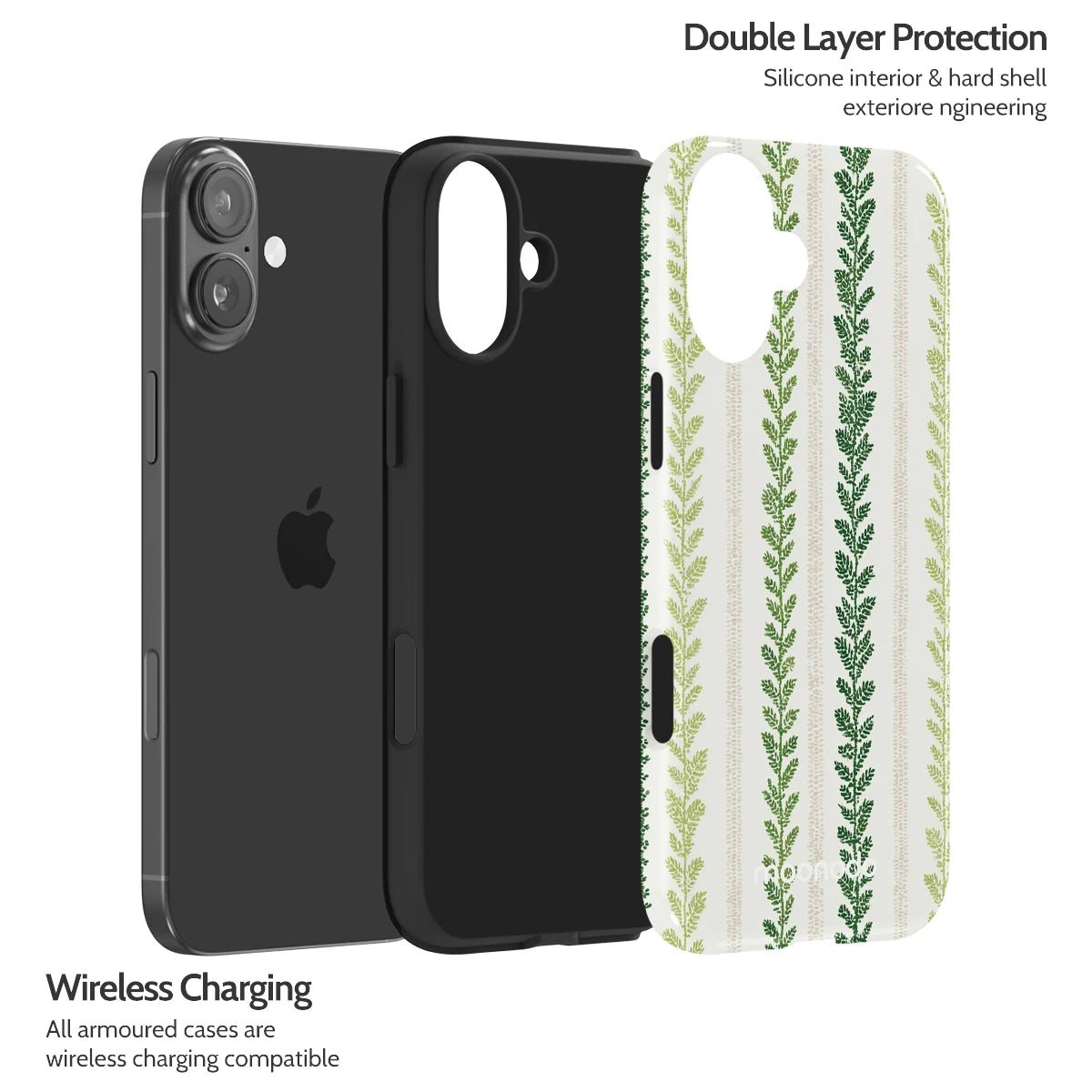 Botanical Row - iPhone 16 Plus Case