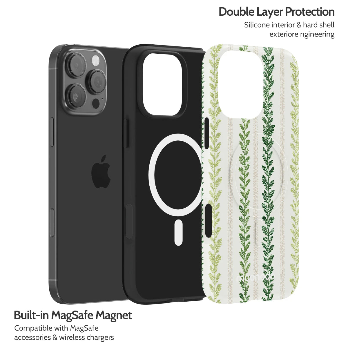 Botanical Row - iPhone 16 Pro Max Case