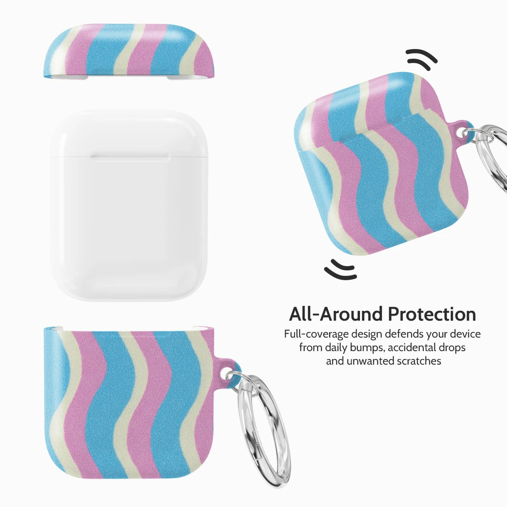 Bubblegum Tide - AirPods 1 & 2 Case