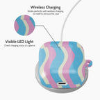 Bubblegum Tide - AirPods 1 & 2 Case