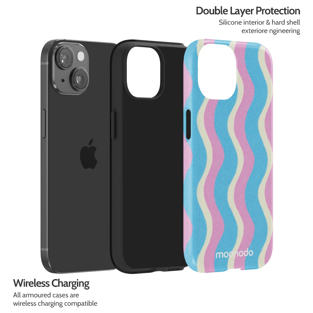 Bubblegum Tide - iPhone 15 Case