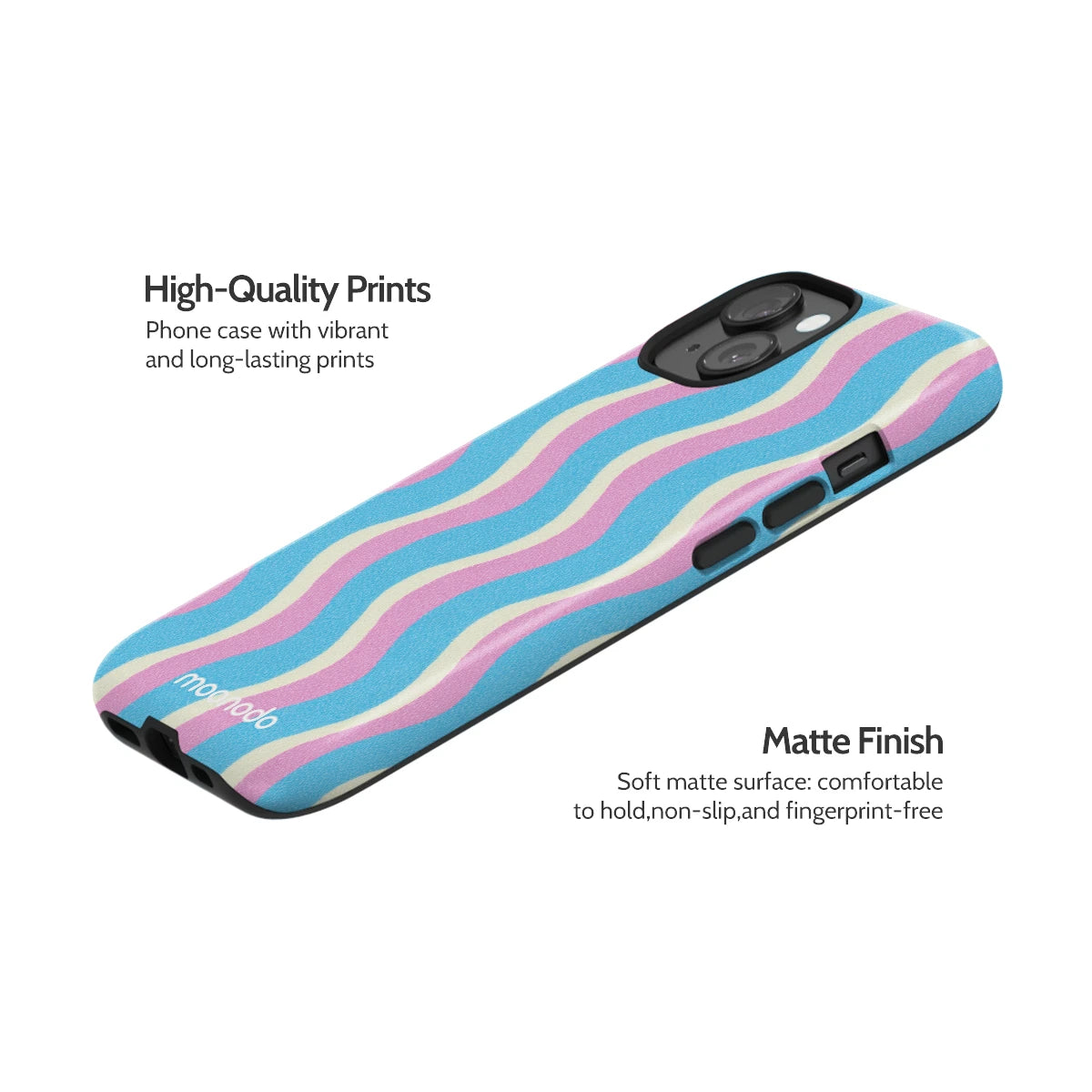 Bubblegum Tide - iPhone 15 Case