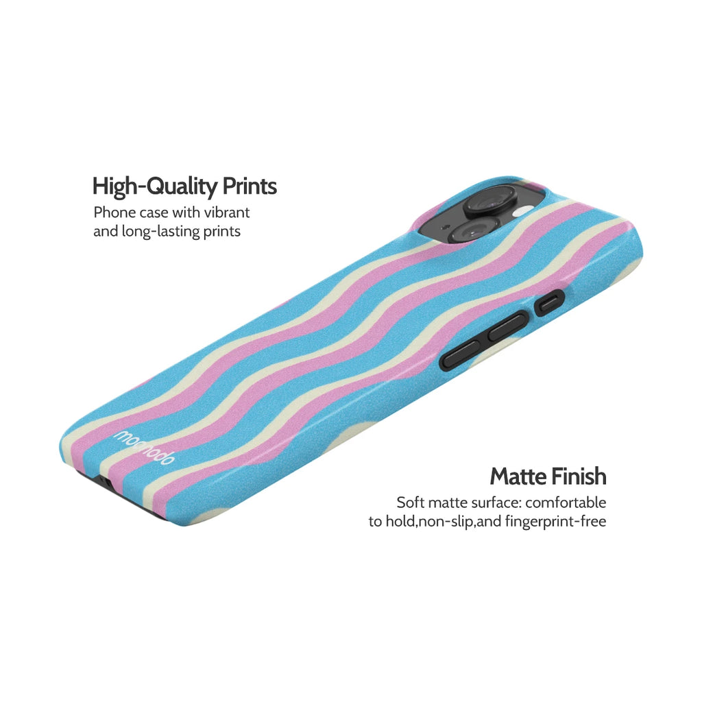 Bubblegum Tide - iPhone 15 Case