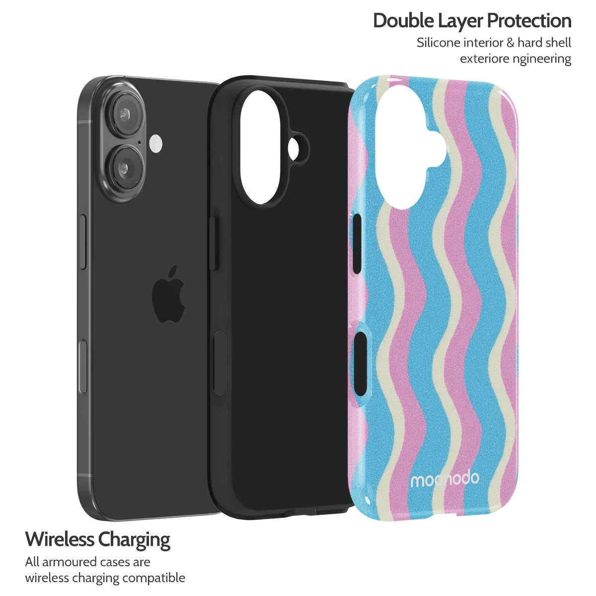 Bubblegum Tide - iPhone 16 Case