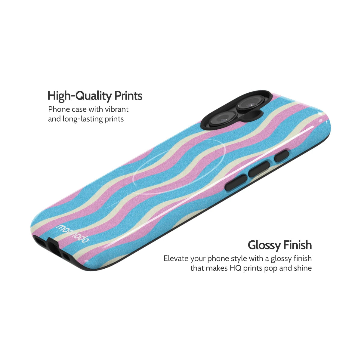 Bubblegum Tide - iPhone 16 Case