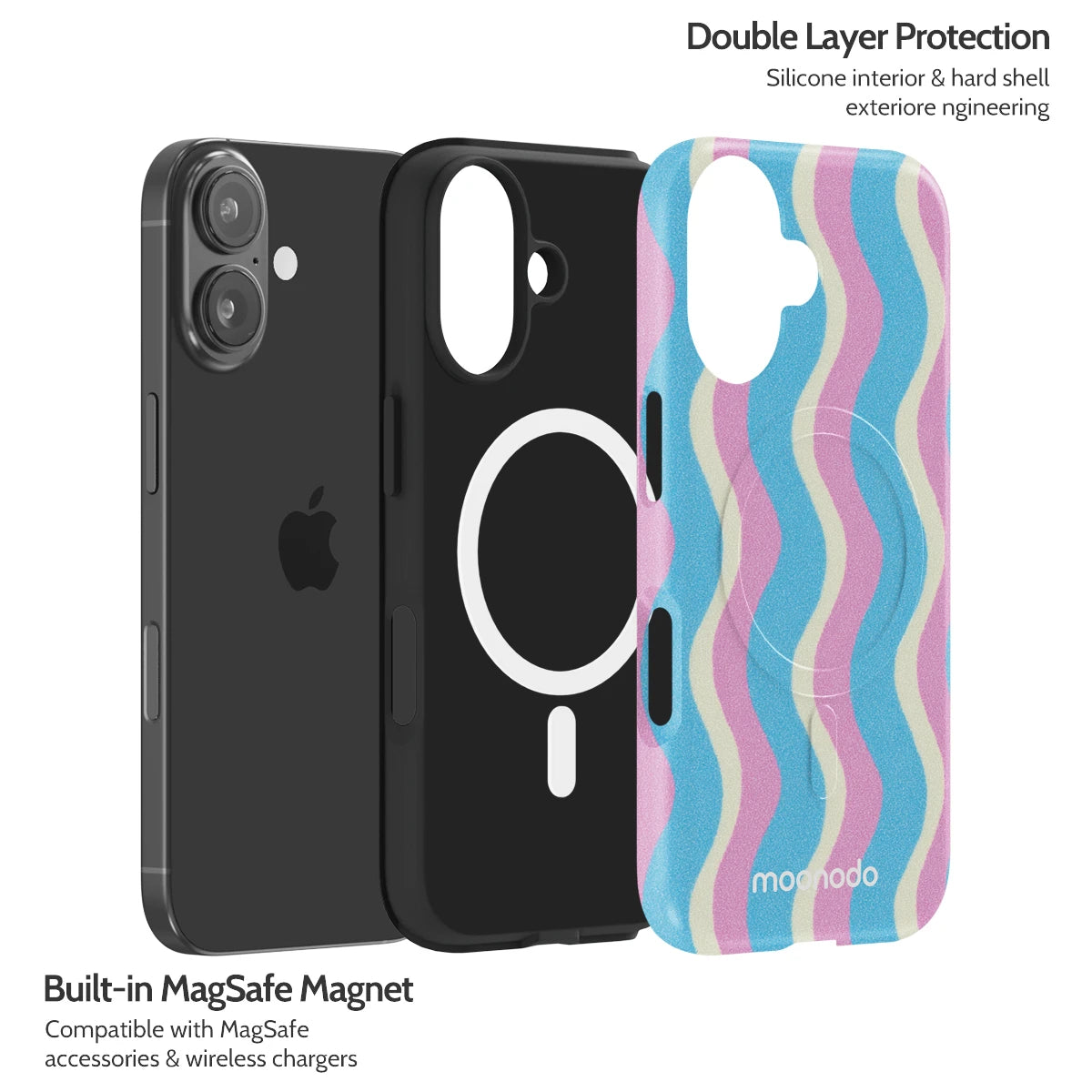 Bubblegum Tide - iPhone 16 Case