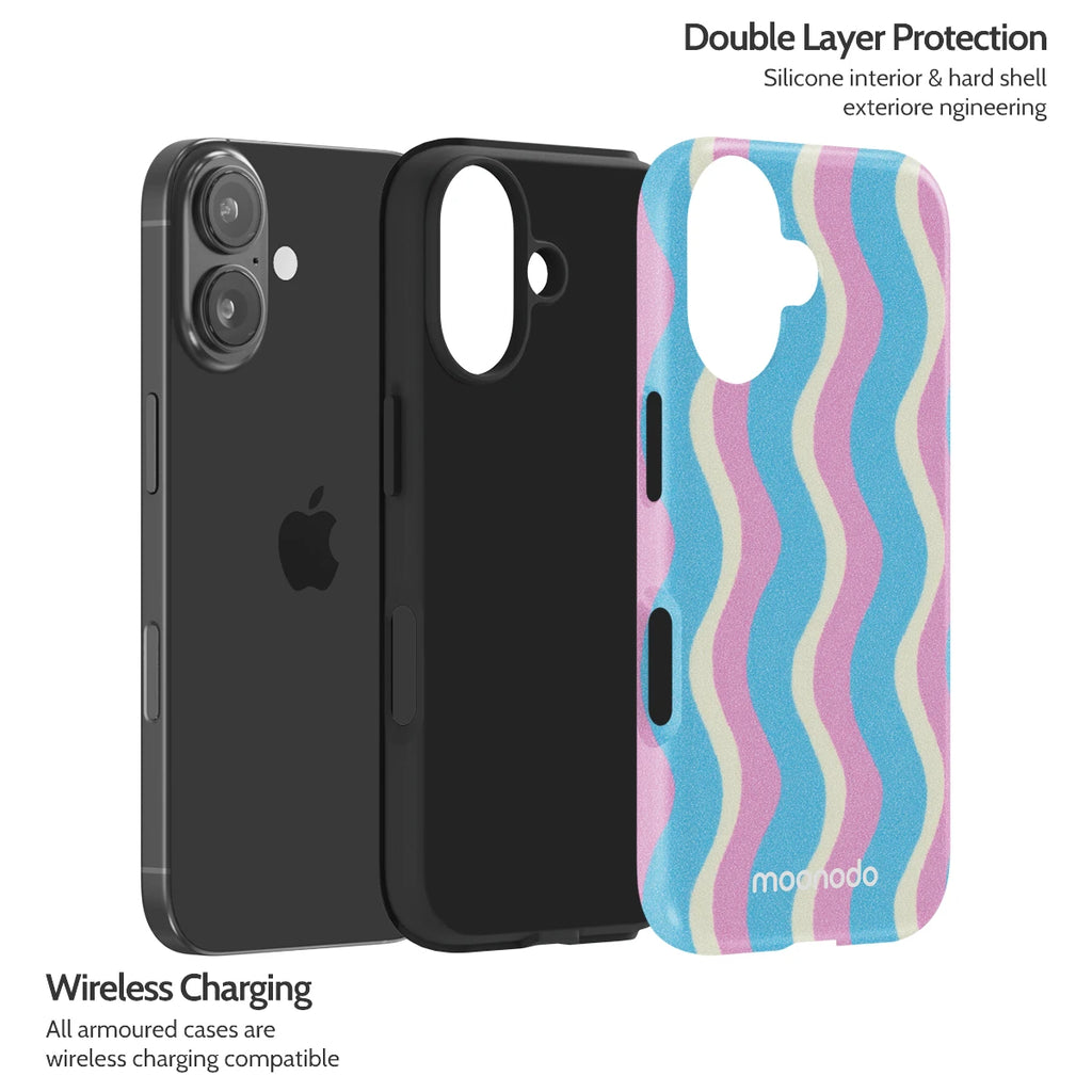 Bubblegum Tide - iPhone 16 Case