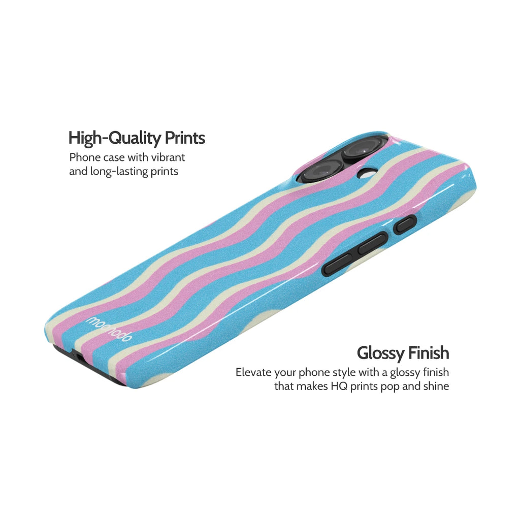 Bubblegum Tide - iPhone 16 Case
