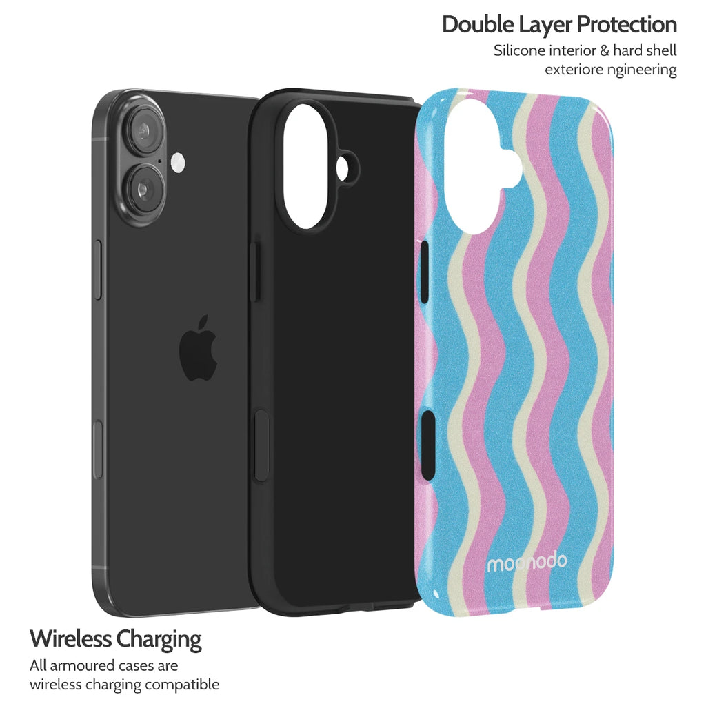 Bubblegum Tide - iPhone 16 Plus Case
