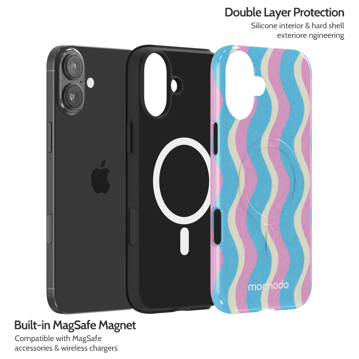 Bubblegum Tide - iPhone 16 Plus Case