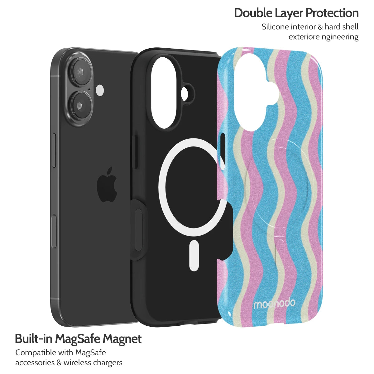 Bubblegum Tide - iPhone 17 Case