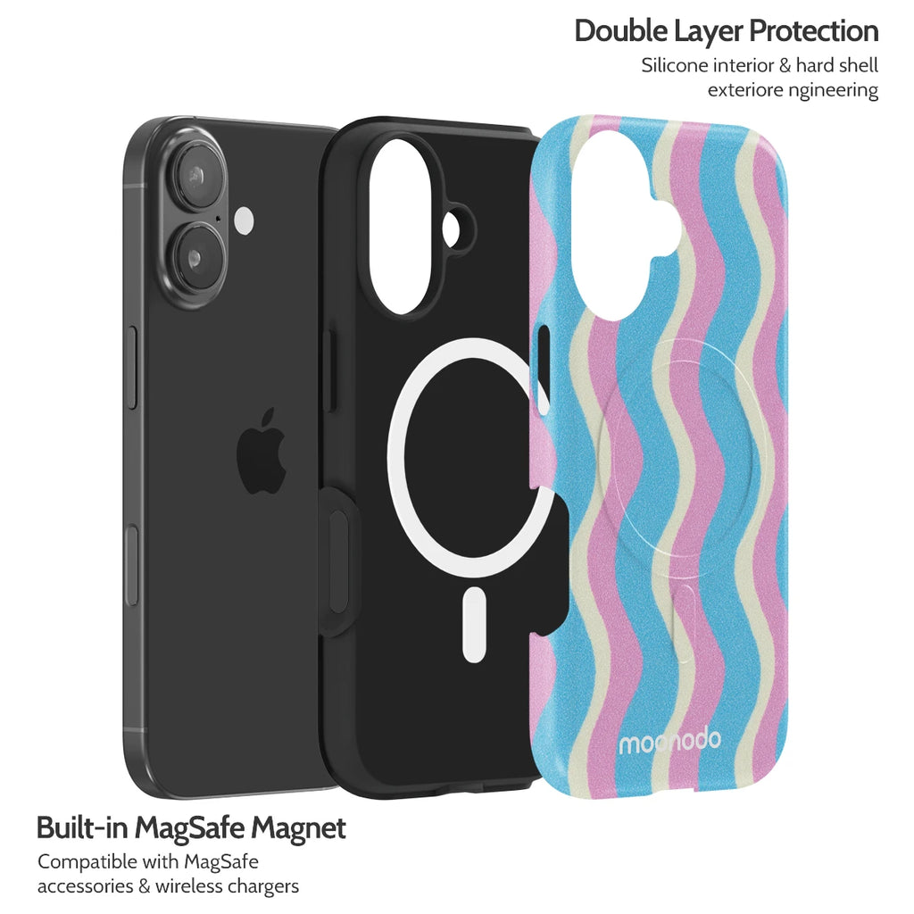 Bubblegum Tide - iPhone 17 Case