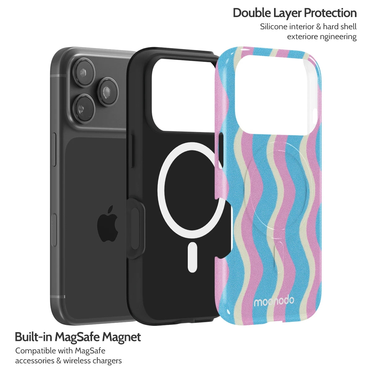 Bubblegum Tide - iPhone 17 Pro Case