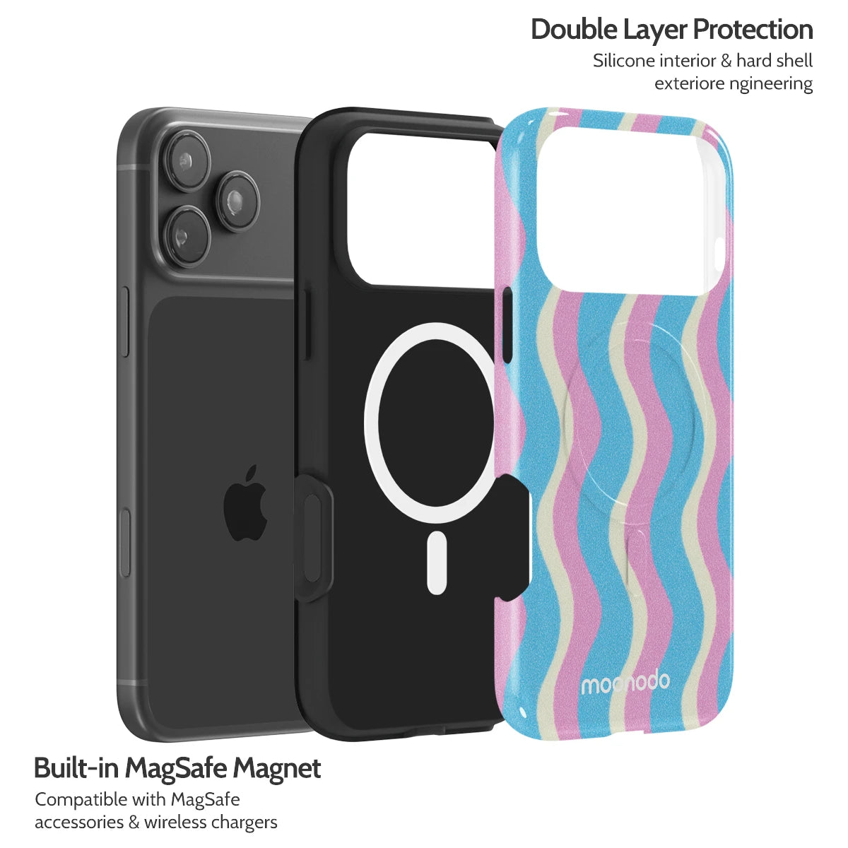 Bubblegum Tide - iPhone 17 Pro Max Case