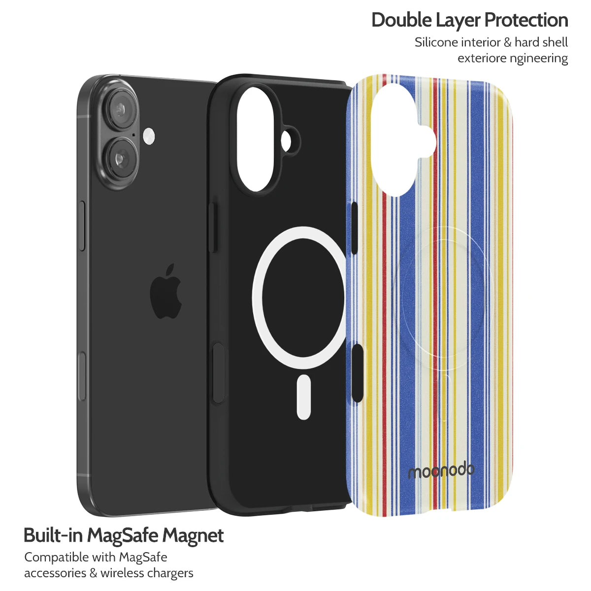 Riviera Regatta - iPhone 16 Plus Case