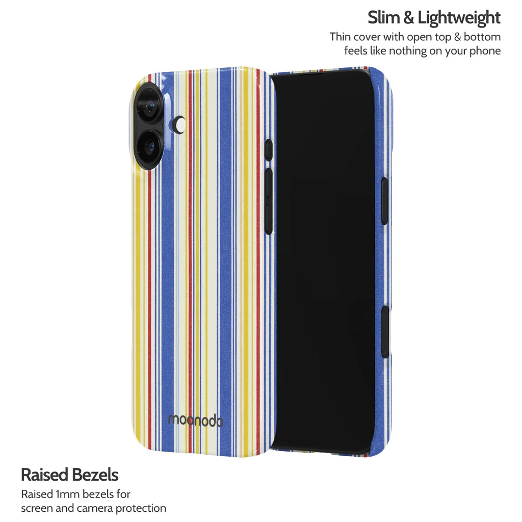 Riviera Regatta - iPhone 16 Plus Case