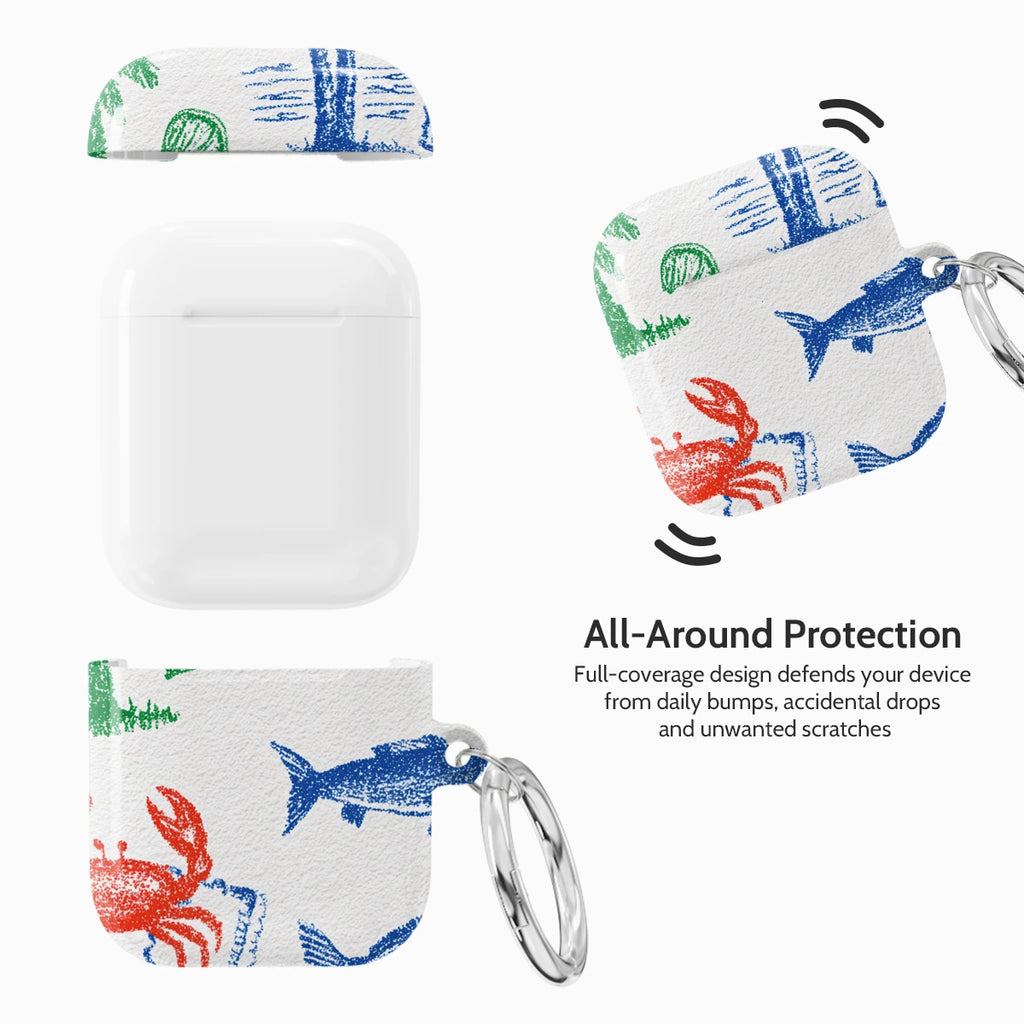 Crayon Coast - AirPods 1 & 2 Case