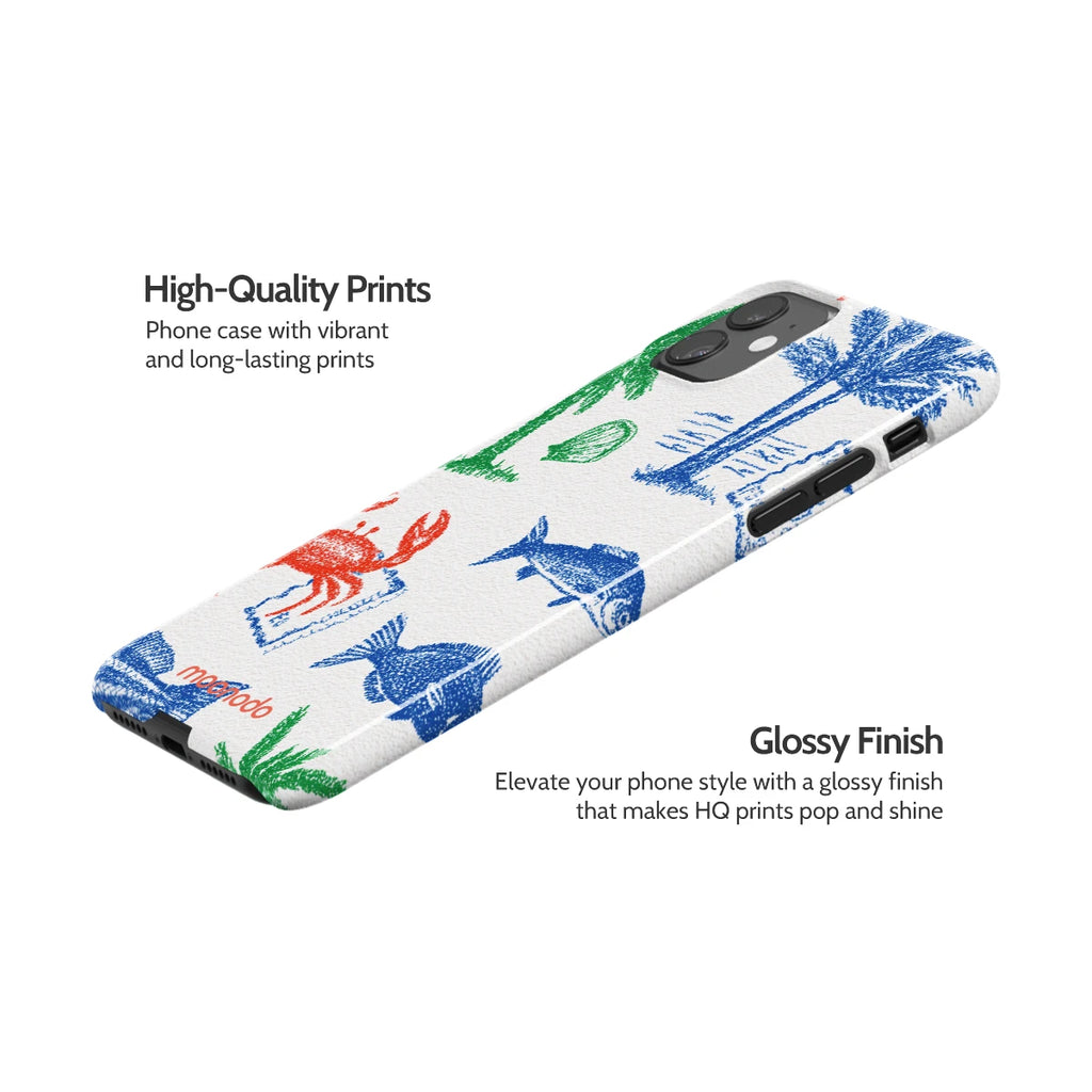 Crayon Coast - iPhone 11 Case