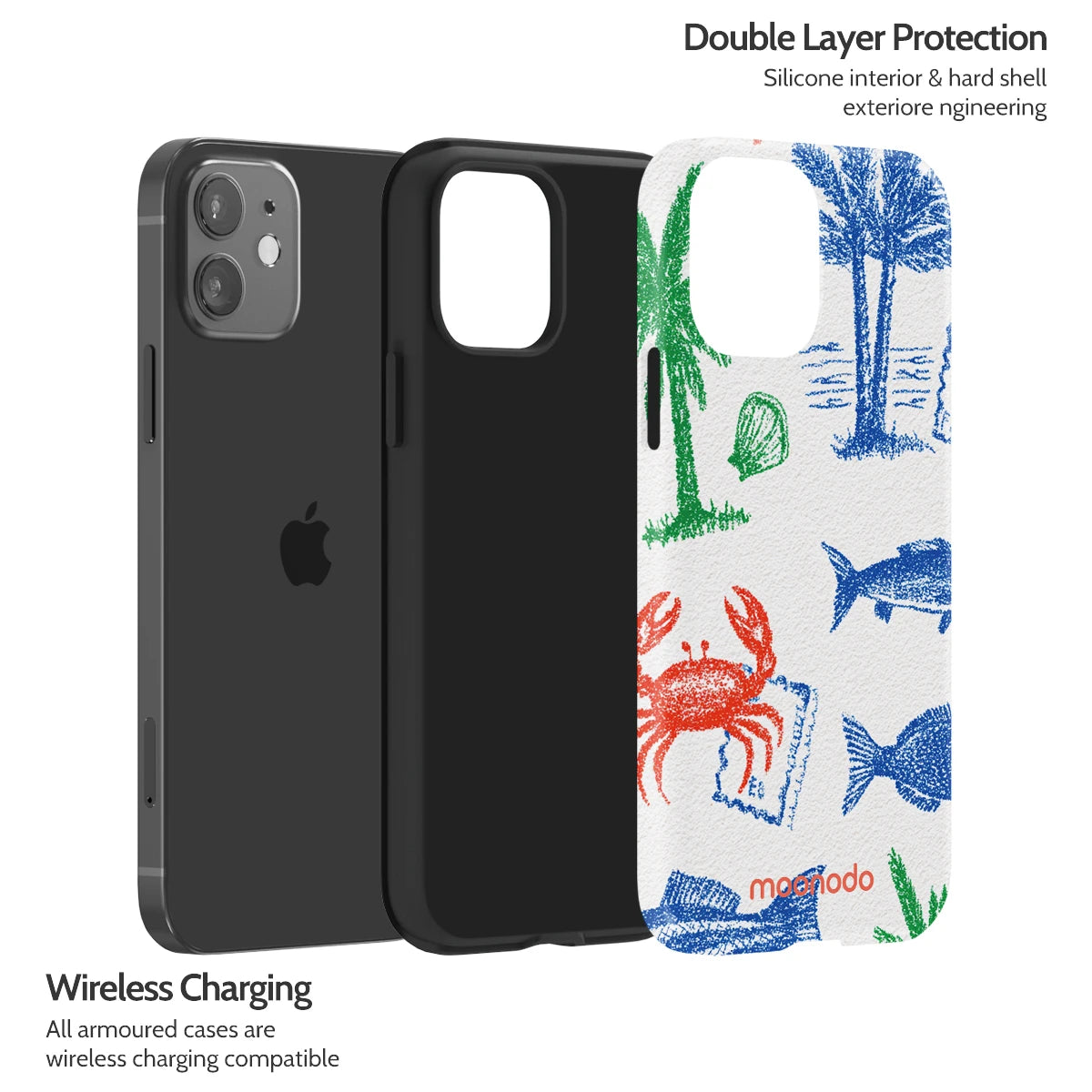 Crayon Coast - iPhone 12 Case