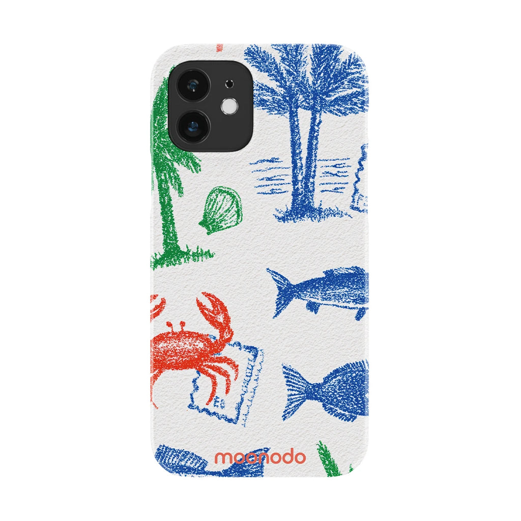 Crayon Coast - iPhone 12 Case