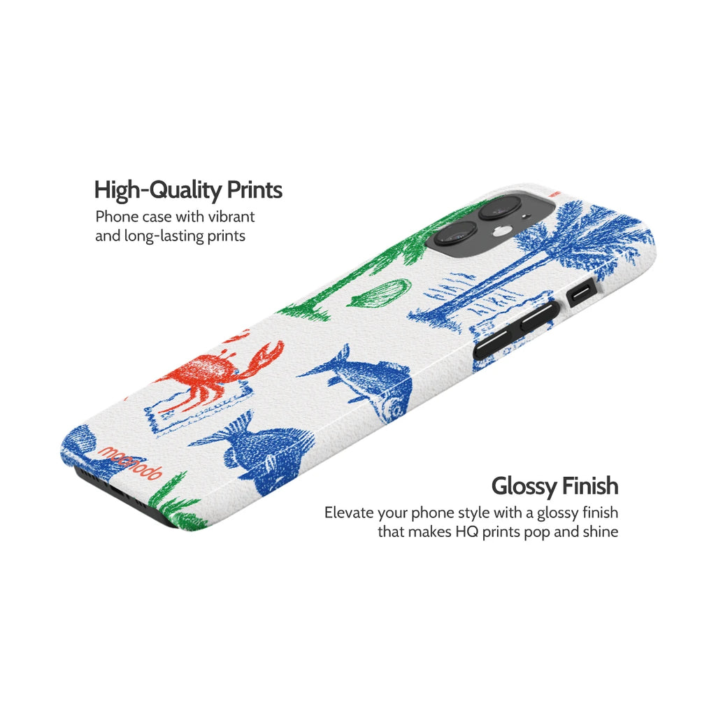 Crayon Coast - iPhone 12 Case