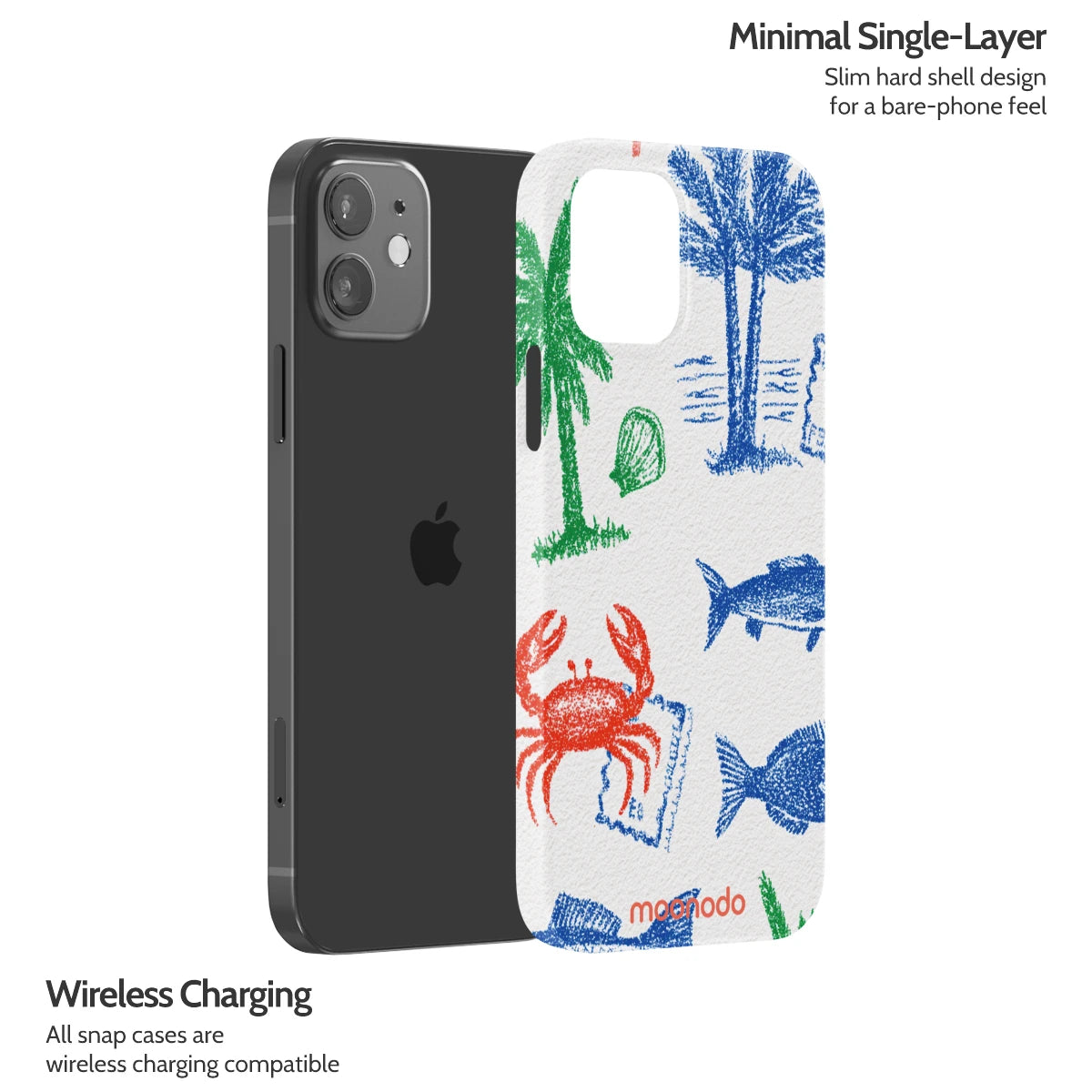 Crayon Coast - iPhone 12 Case