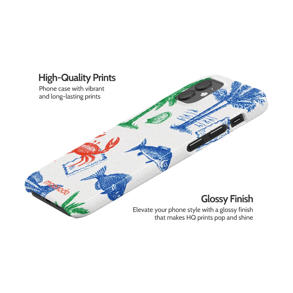Crayon Coast - iPhone 12 Mini Case