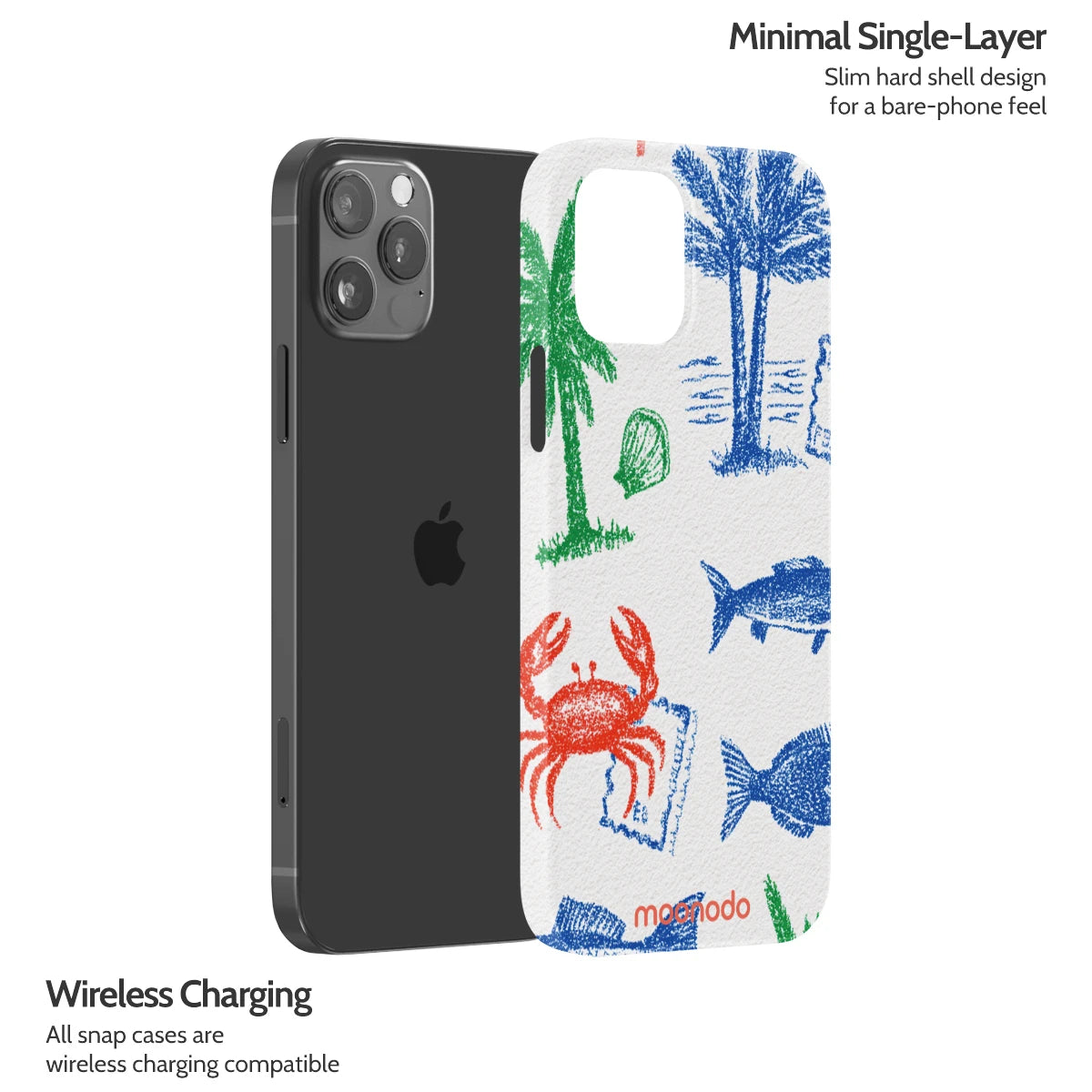 Crayon Coast - iPhone 12 Pro Case
